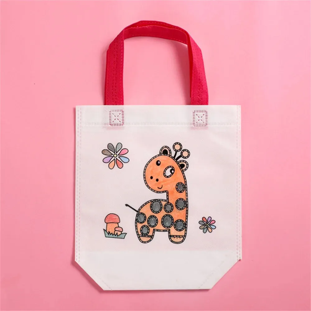🌟 Adorable Bear Mini Tote Bag 🐻✨ - Perfect Lunch Companion for Stylish Students & Trendsetters! 🍱💖