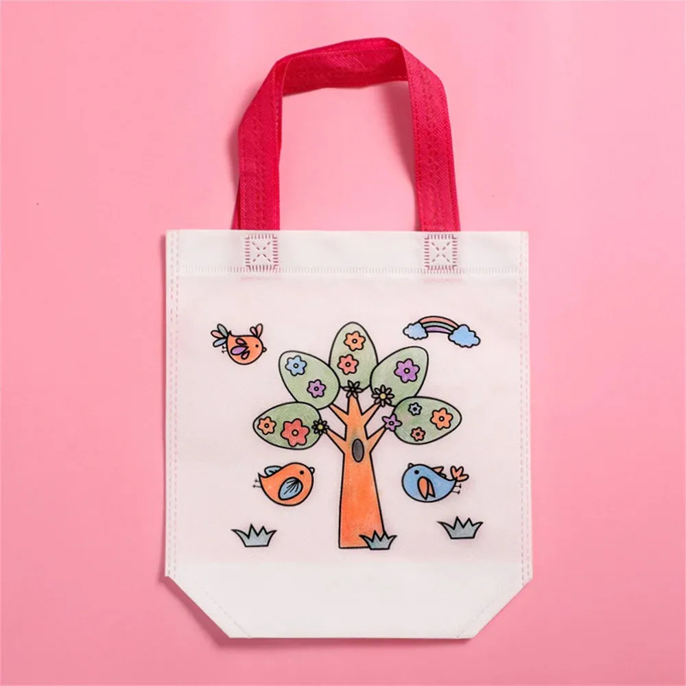 🌟 Adorable Bear Mini Tote Bag 🐻✨ - Perfect Lunch Companion for Stylish Students & Trendsetters! 🍱💖