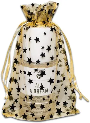 100-Pack 4x6 Sheer Organza Drawstring Gift Bags (Medium) - Metallic Stars (Gold/Black) - Wedding Party Favors, Jewelry, Candy, Treats Mesh Pouch by The Display Guys