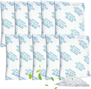 10PCS Desiccant Bag Replacement for All Smart Feeders, Desiccant Packs for Storage, Desiccant Bags for Moisture Control for Automatic Pet Feeders Cat Dog Feeder, Silica Gel Desiccant Packets