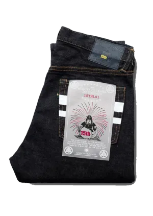 15THL01 - 15.7oz Anniversary Selvedge Jeans Left Hand Twill - Narrow Tapered