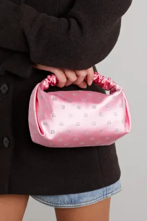 ALEXANDER WANG
Mini crystal-embellished satin tote