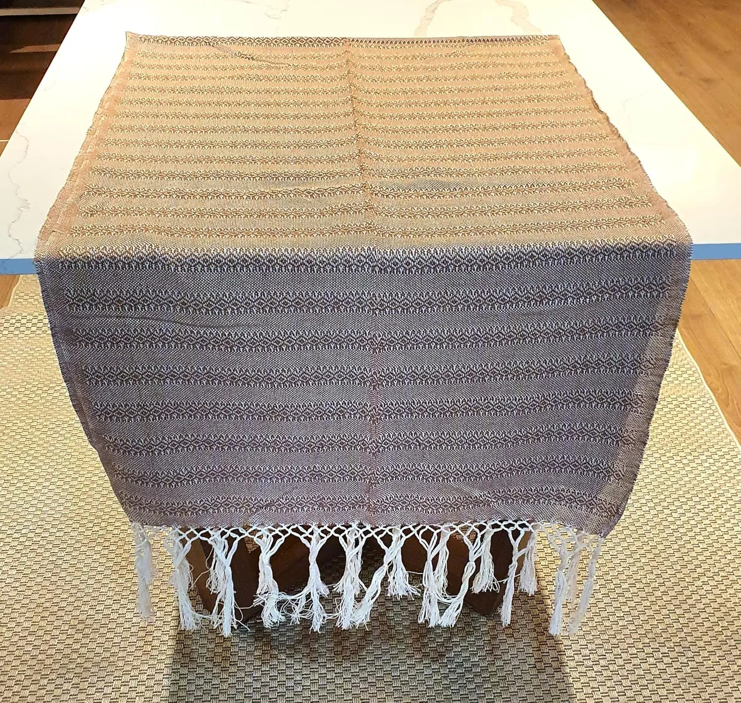 ALKIMIA INC Mexican Handmade Cotton Rebozo Shawl