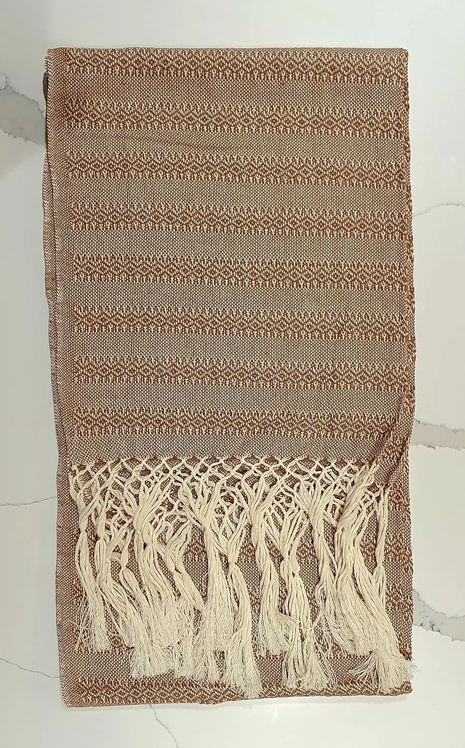 ALKIMIA INC Mexican Handmade Cotton Rebozo Shawl