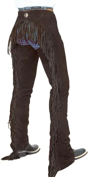 All-Around In-Stock Suede Chaps, X-Small