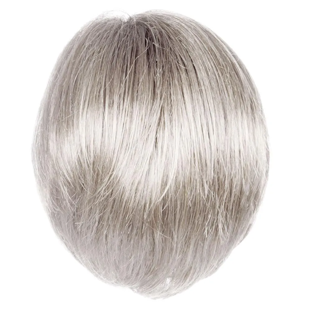 All Too Well Layered Chin-Length Wig, Textured Chic Cut Hair Wig by Hairuwear, Average Cap, GL56-60 Sugared Silver
