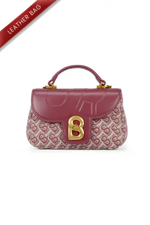 Alma Bimu Jacquard Bag Small - Redwood