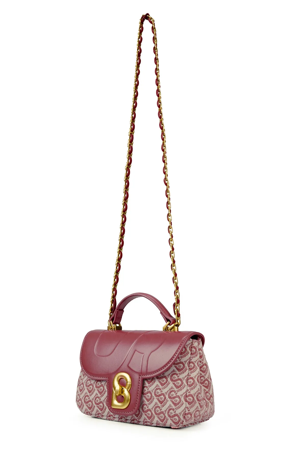 Alma Bimu Jacquard Bag Small - Redwood