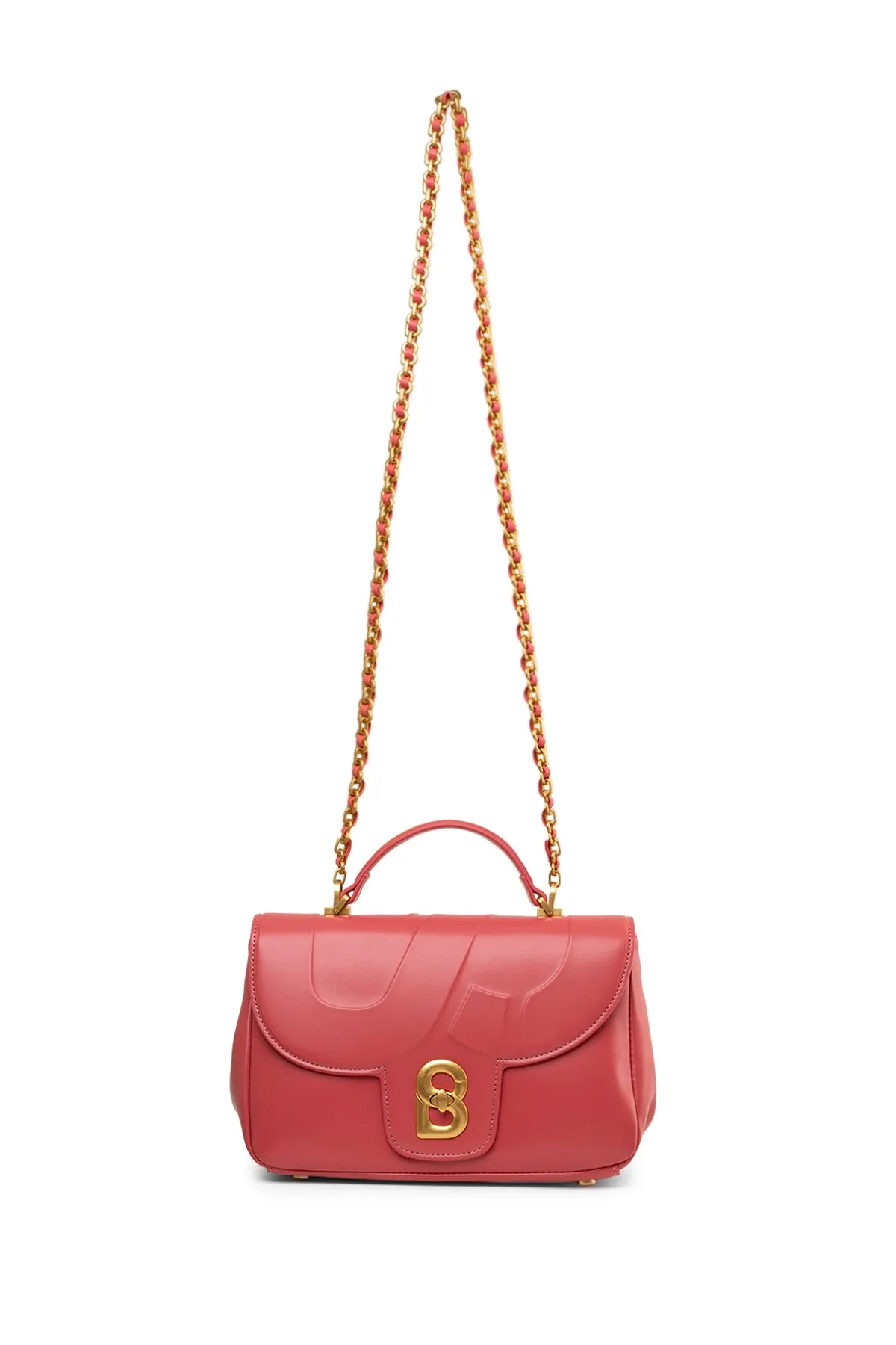 Alma Flap Bag Smooth Finish Medium - Mauve