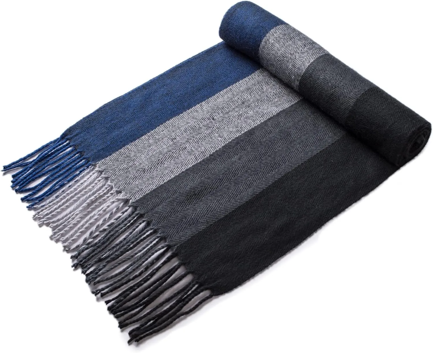 Alpine Swiss Mens Plaid Scarf Softer Than Cashmere Scarves Winter Shawl