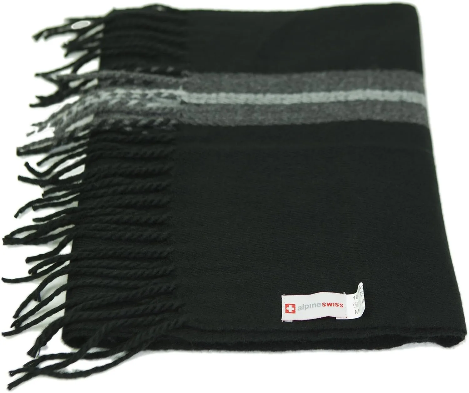 Alpine Swiss Mens Plaid Scarf Softer Than Cashmere Scarves Winter Shawl
