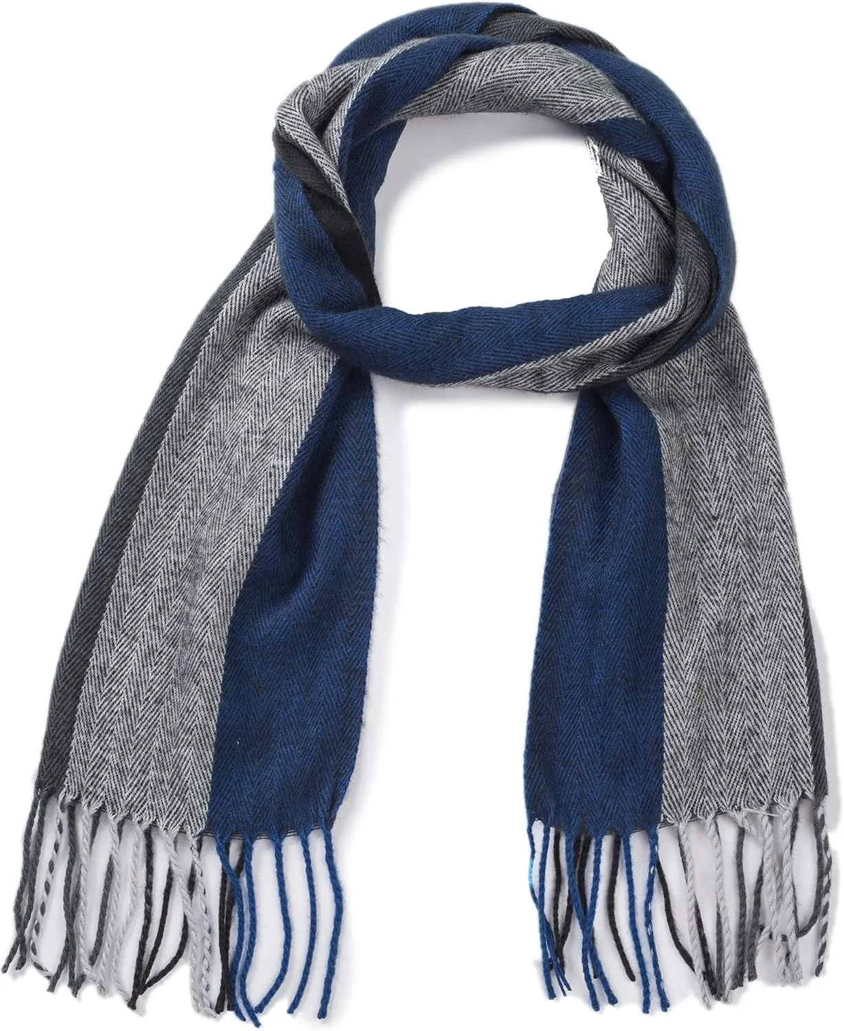 Alpine Swiss Mens Plaid Scarf Softer Than Cashmere Scarves Winter Shawl