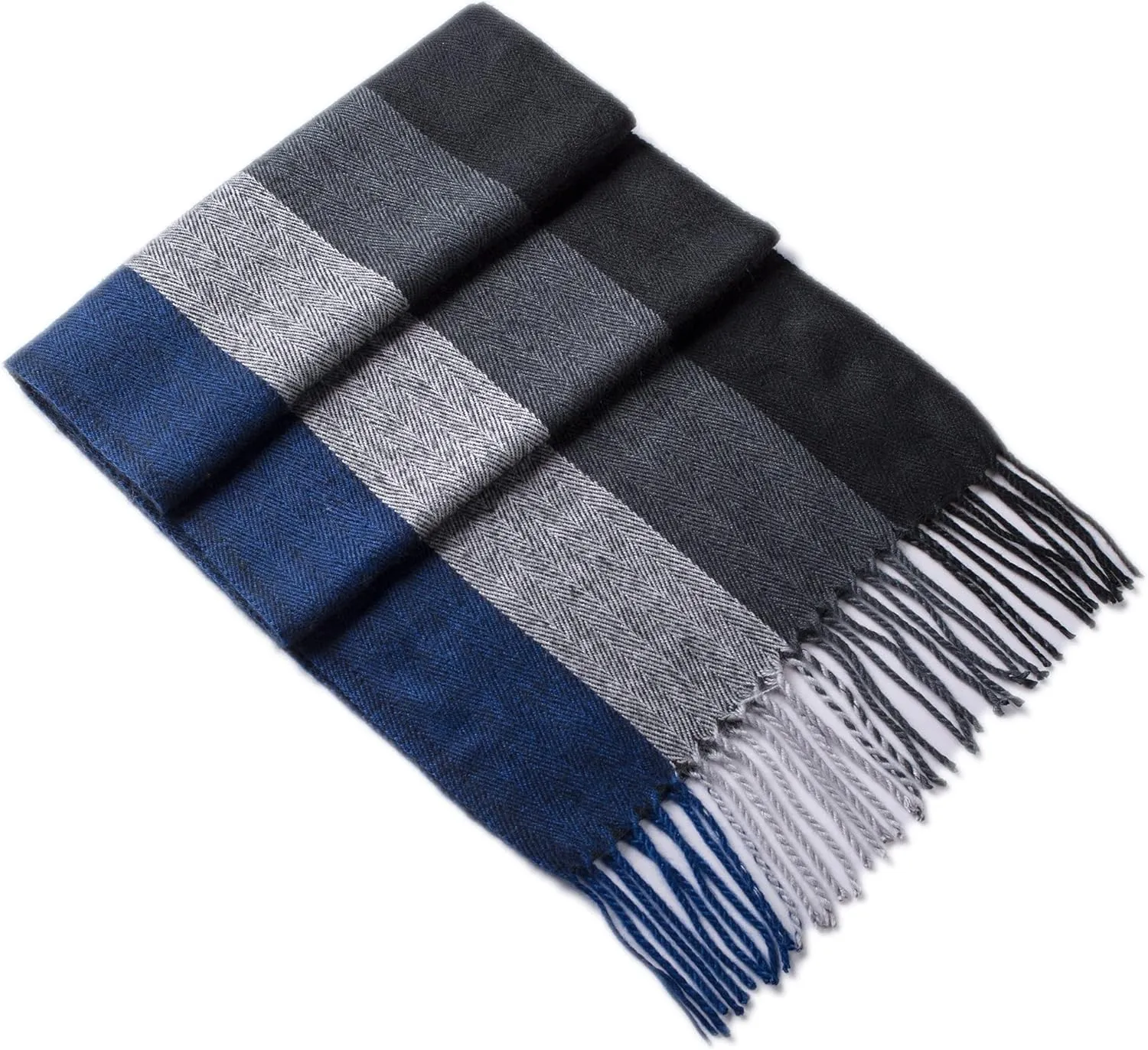 Alpine Swiss Mens Plaid Scarf Softer Than Cashmere Scarves Winter Shawl