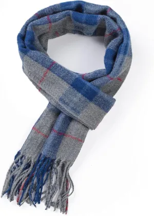 Alpine Swiss Mens Plaid Scarf Softer Than Cashmere Scarves Winter Shawl