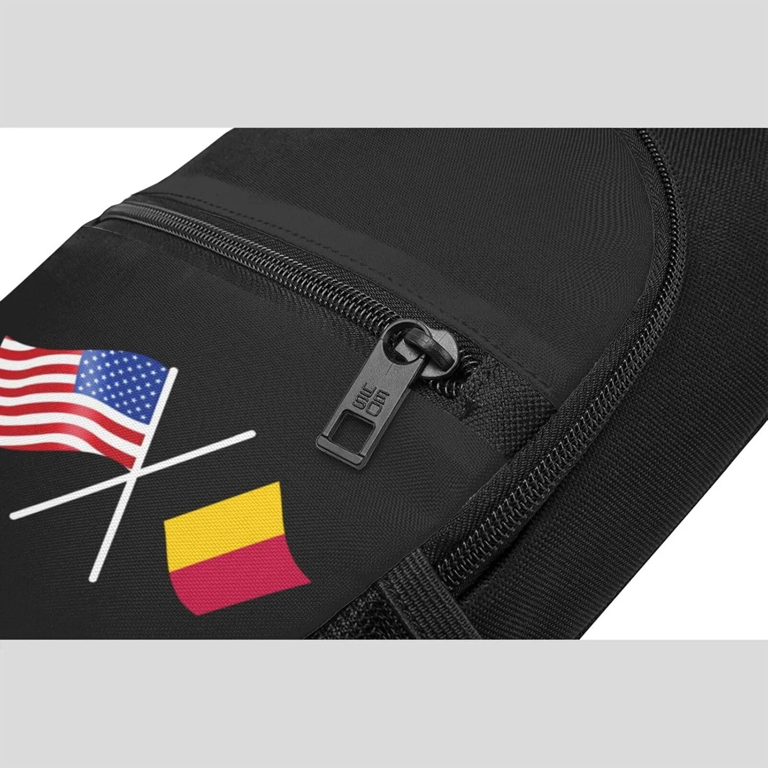 American And Belgium Flag Chest Pack Leisure Shoulder Crossbody Chest Bag