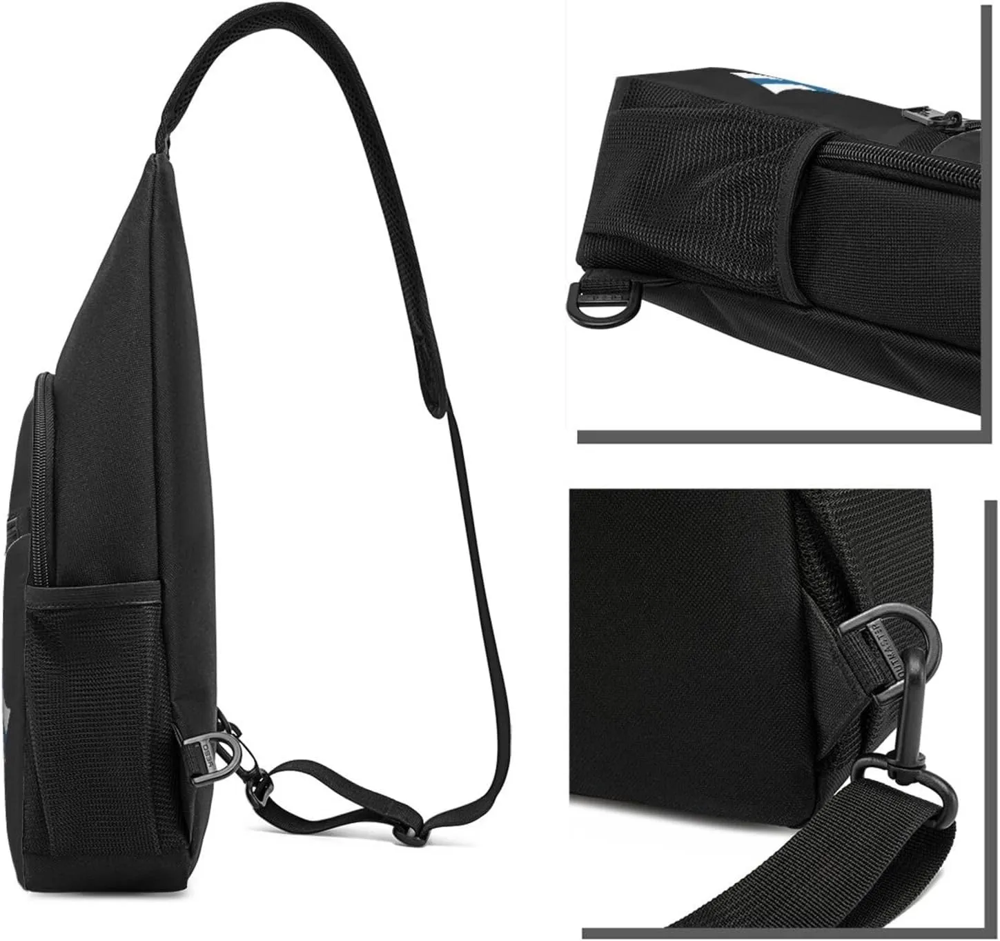 American And Finland Flag Chest Pack Leisure Shoulder Crossbody Chest Bag