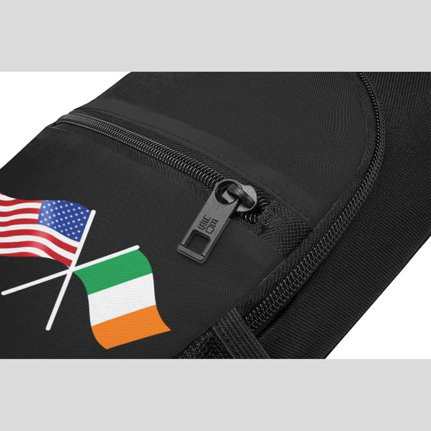 American And Ireland Flag Chest Pack Leisure Shoulder Crossbody Chest Bag