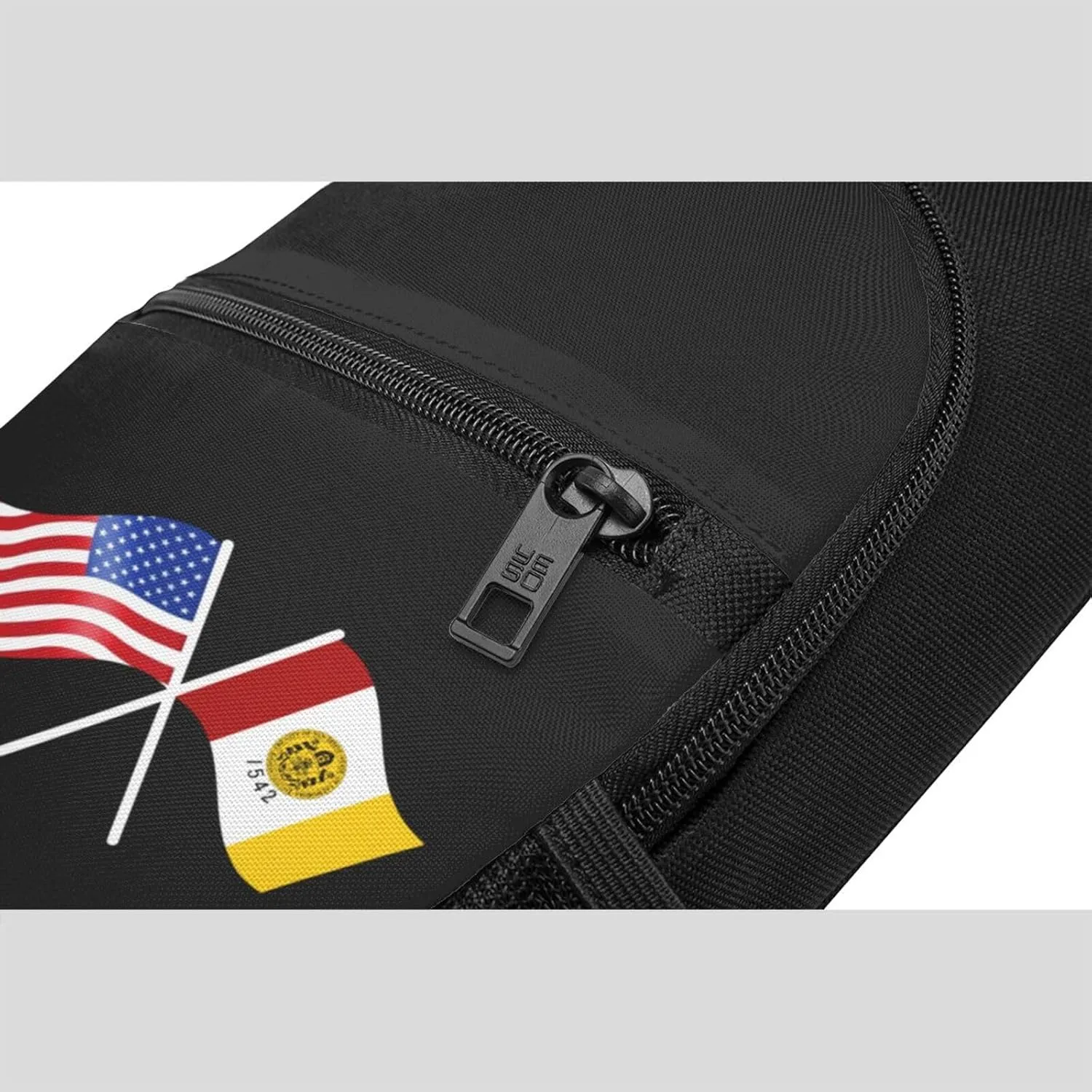 American And San Diego Flag Chest Pack Leisure Shoulder Crossbody Chest Bag