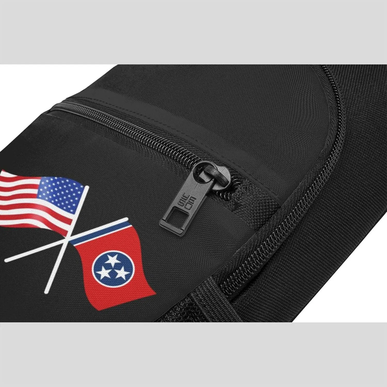 American And Tennessee Flag Chest Pack Leisure Shoulder Crossbody Chest Bag