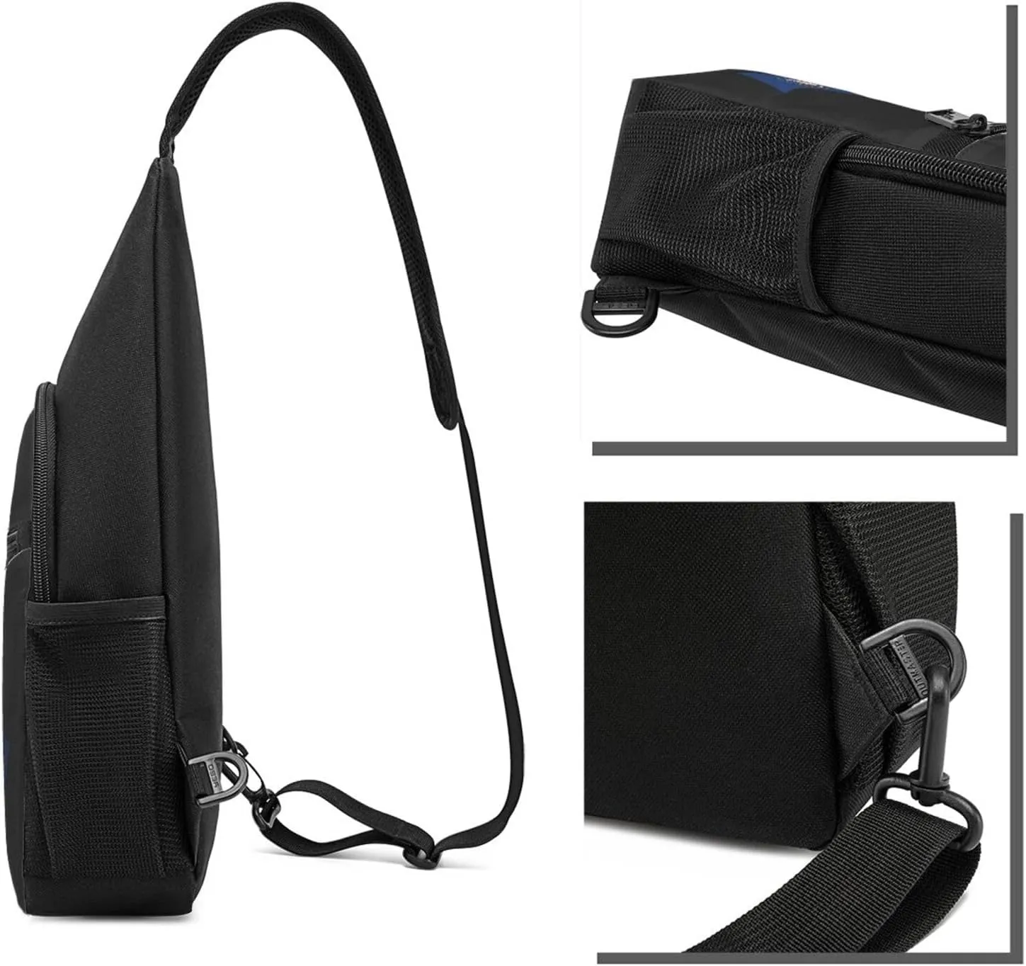 American And Utah Flag Chest Pack Leisure Shoulder Crossbody Chest Bag