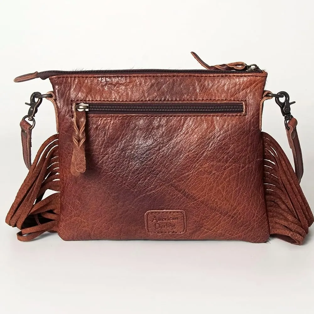 American Darling Small Crossbody Saddle Blanket Genuine Leather Women Bag Western Handbag Purse
