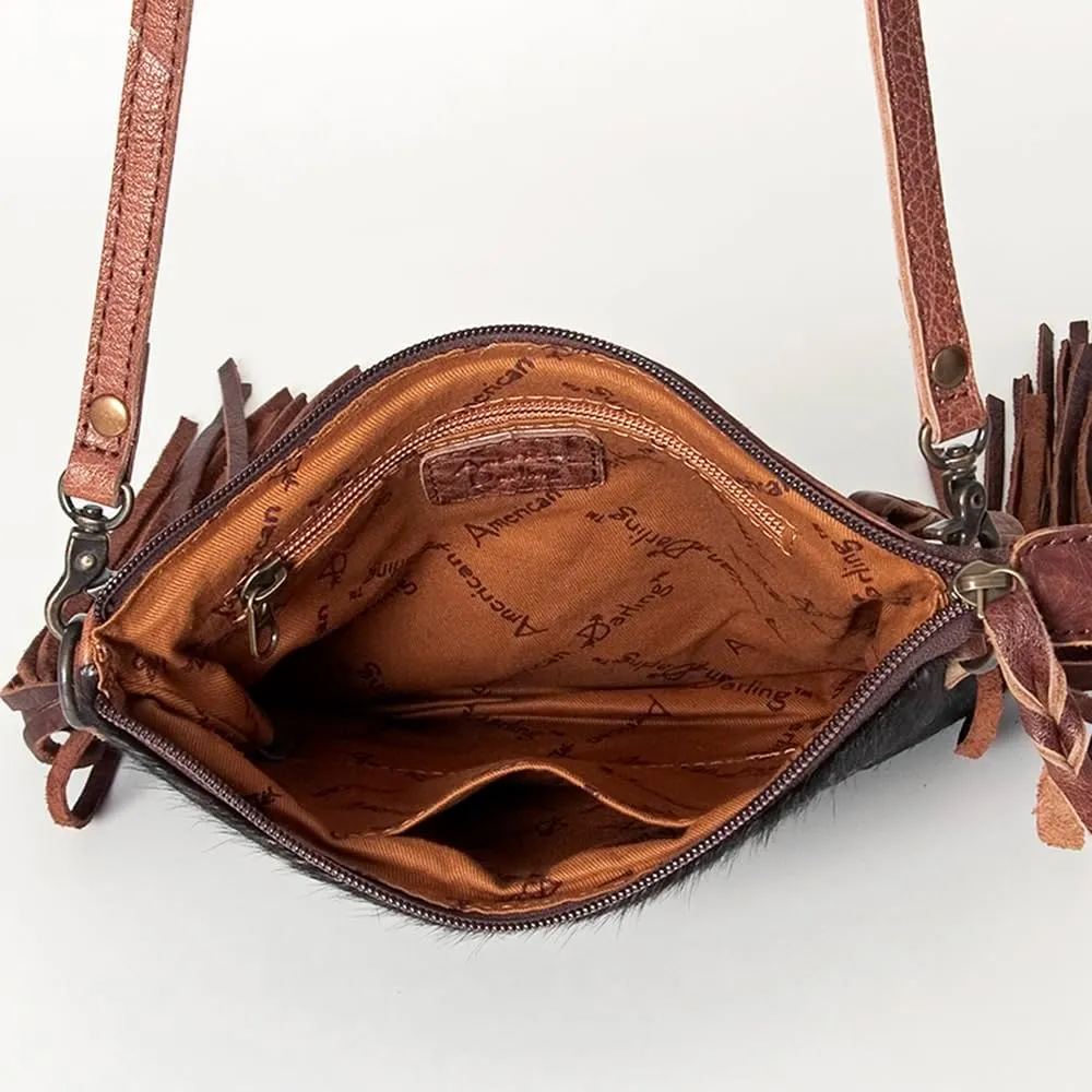 American Darling Small Crossbody Saddle Blanket Genuine Leather Women Bag Western Handbag Purse
