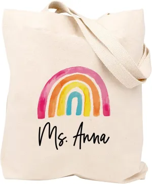 Andaz Press 15" x 15.75" Tote Bags - Best Teacher Gifts for Women