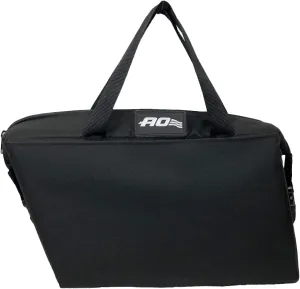 AO Coolers Motorcycle Saddle Bag Soft Coolers, 15-Can Capacity, Black