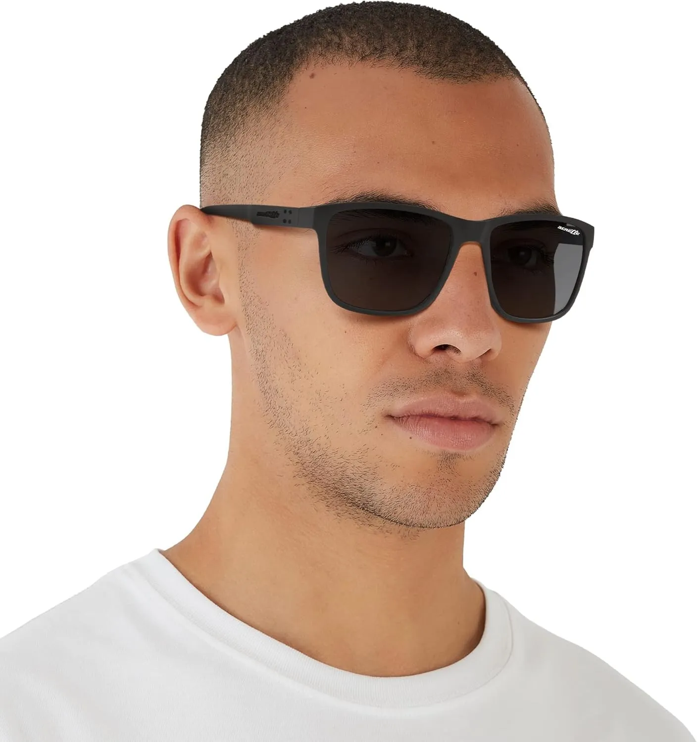 ARNETTE Men's an 4255 Rectangular Sunglasses