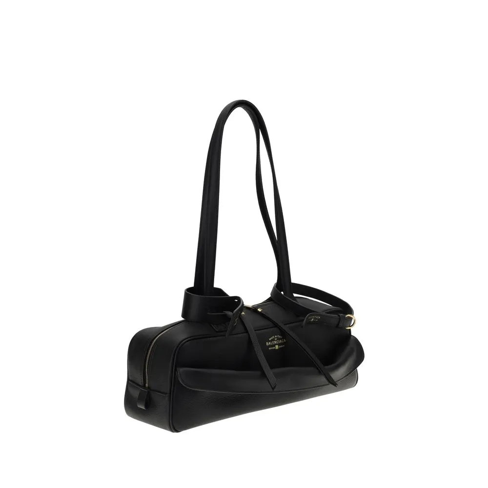 Balenciaga Small Carrie Bowling Shoulder Bag