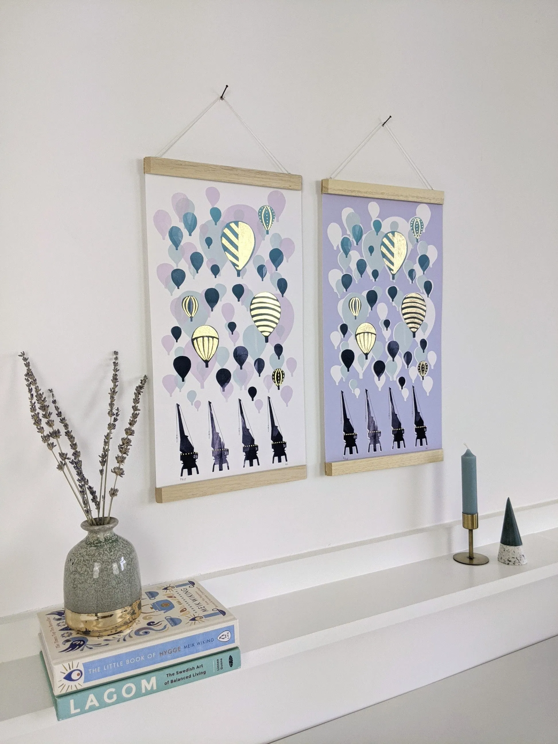 ‘Balloons Over The M Shed Cargo Cranes’ Bristol Limited Edition Fine Art Print