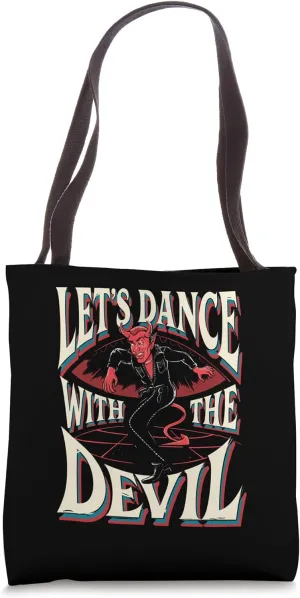 Baphomet Let's Dance with the Devil Tote Bag