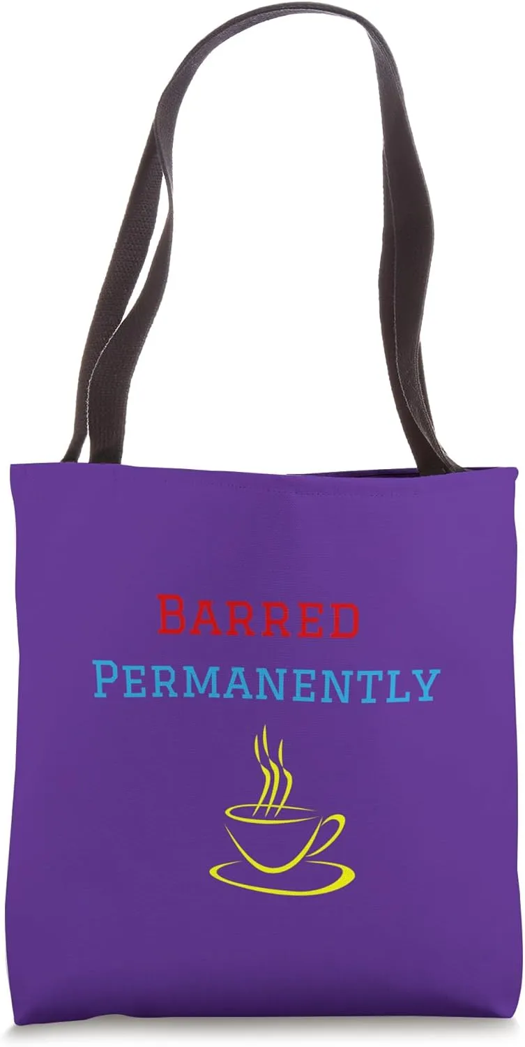 Barred Permanently Tote Bag