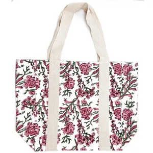 Block Printed Canvas Bag