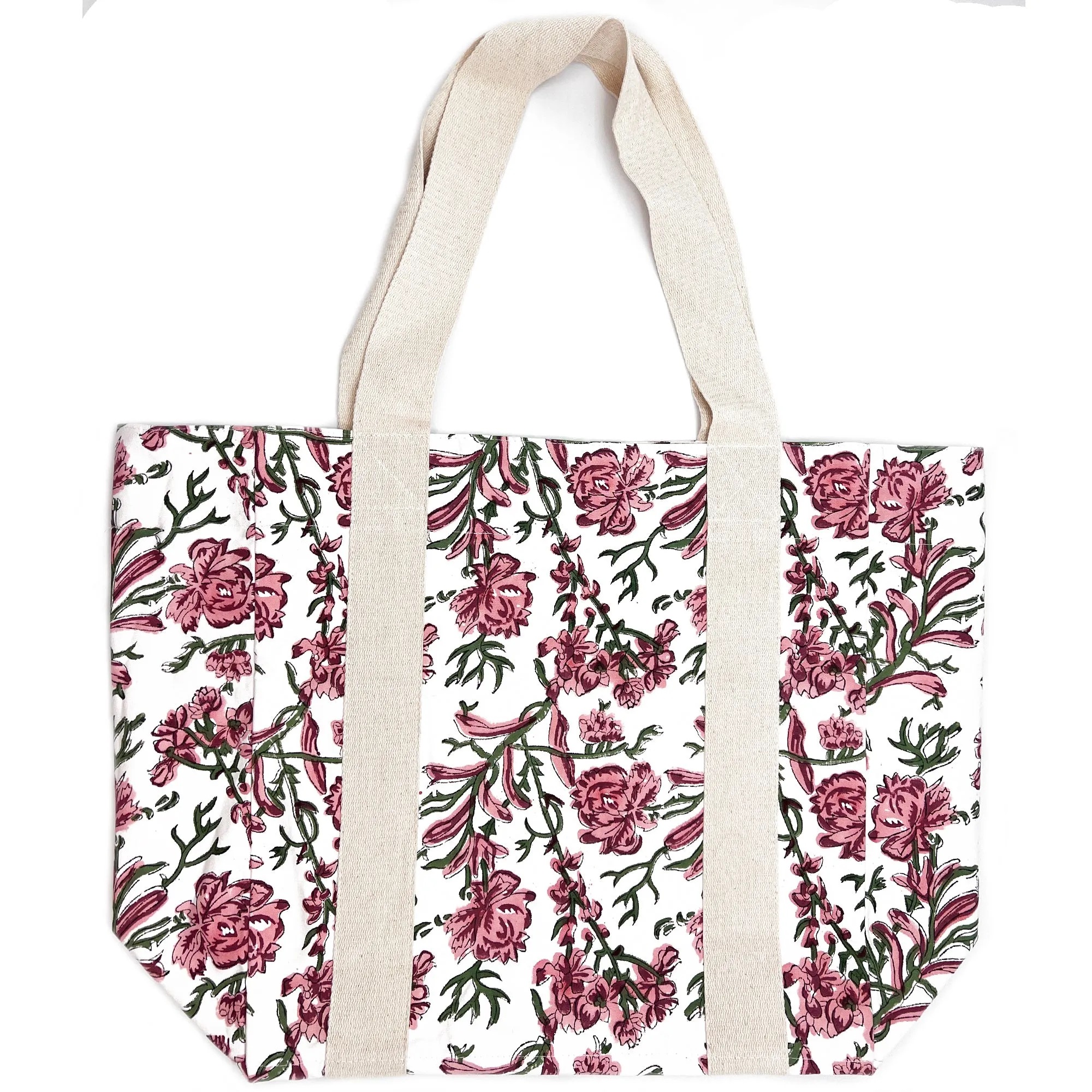 Block Printed Canvas Bag