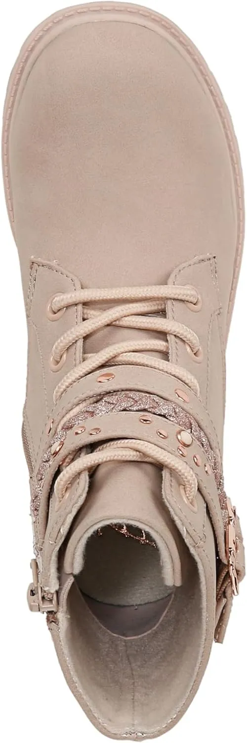 Blowfish Malibu Girl's Rayana-ki Side Zip Combat Boot