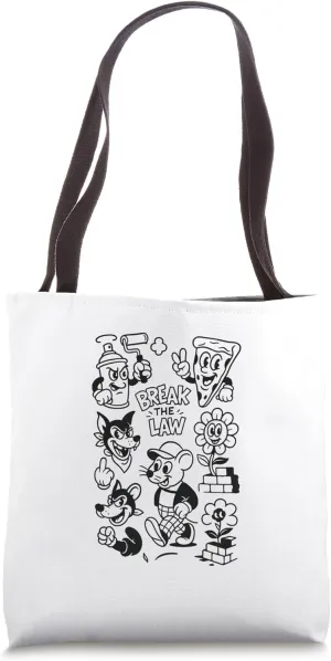 Break the Law Tote Bag