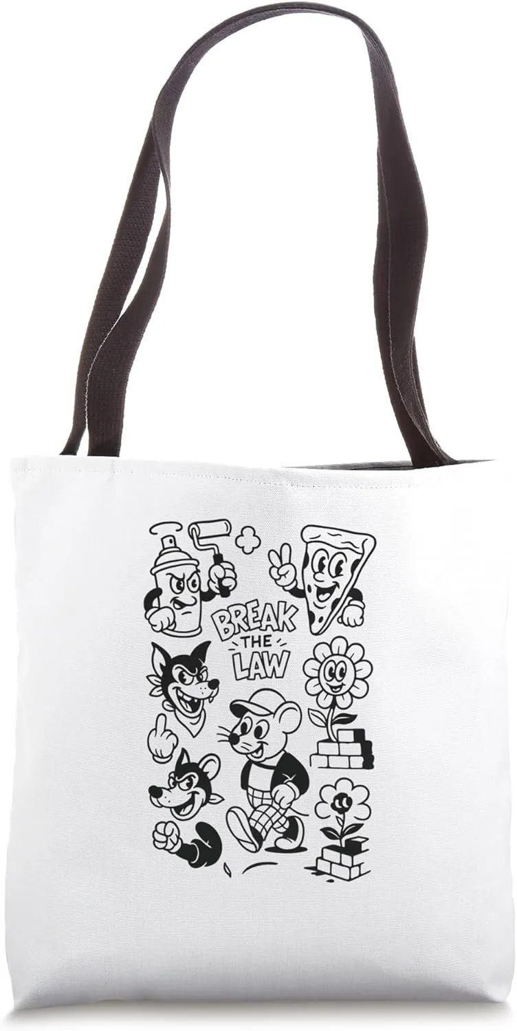 Break the Law Tote Bag