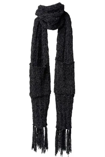 Britt’s Knits Buttery Chenille Beyond Soft Pocket Scarf (Available in 4 colors)