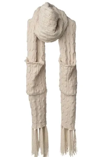 Britt’s Knits Buttery Chenille Beyond Soft Pocket Scarf (Available in 4 colors)