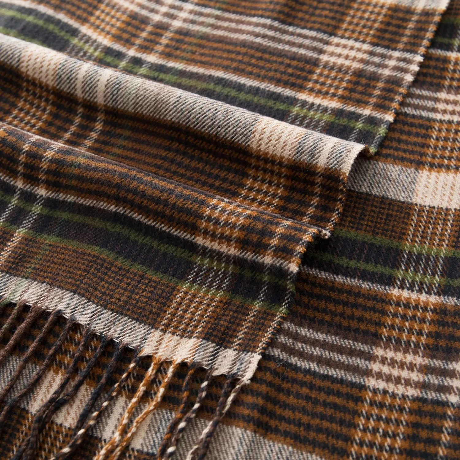 CALVIN & OLIVIA Ultra-Soft Winter Cashmere Feel Scarf Warm Long Unisex Winter Scarves Perfect Holiday Gift for Women Men