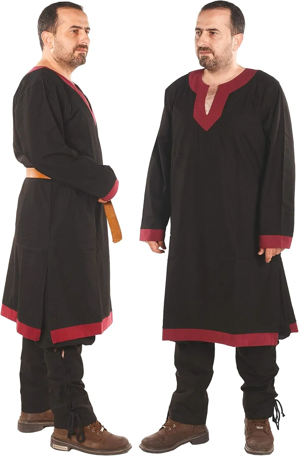 Calvina Costumes Arthur Medieval, Viking, LARP and Renaissance Tunic by Formen - Made in Turke