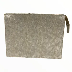 Carouzou Elvi moonlight  glamorous leather clutch
