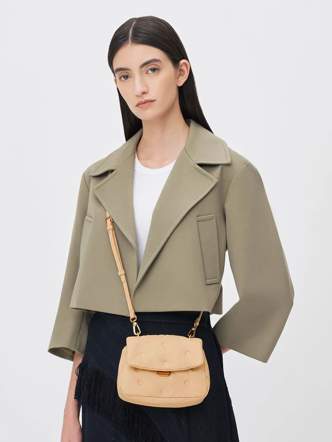 Charles & Keith Padded Shoulder Bag