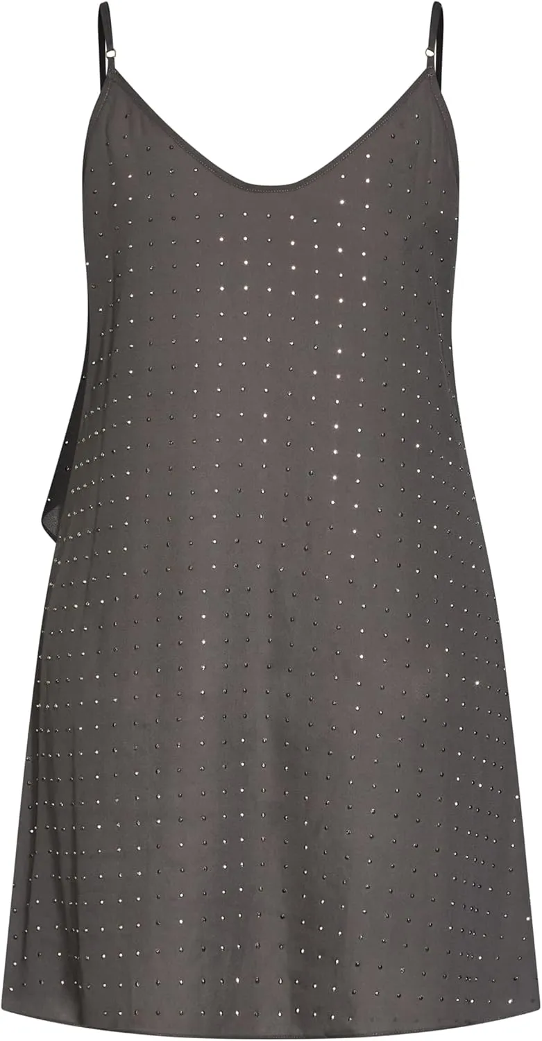 City Chic Women's Plus Size Cami - Hi Lo Shine
