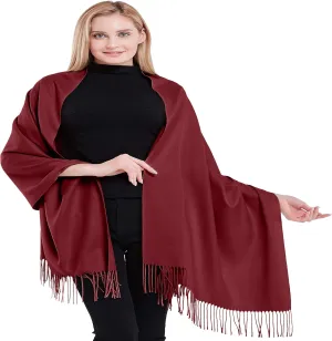 CJ Apparel 100% Cashmere Shawl Pashmina Scarf Wrap Stole Head Wrap Hand Made in Nepal New