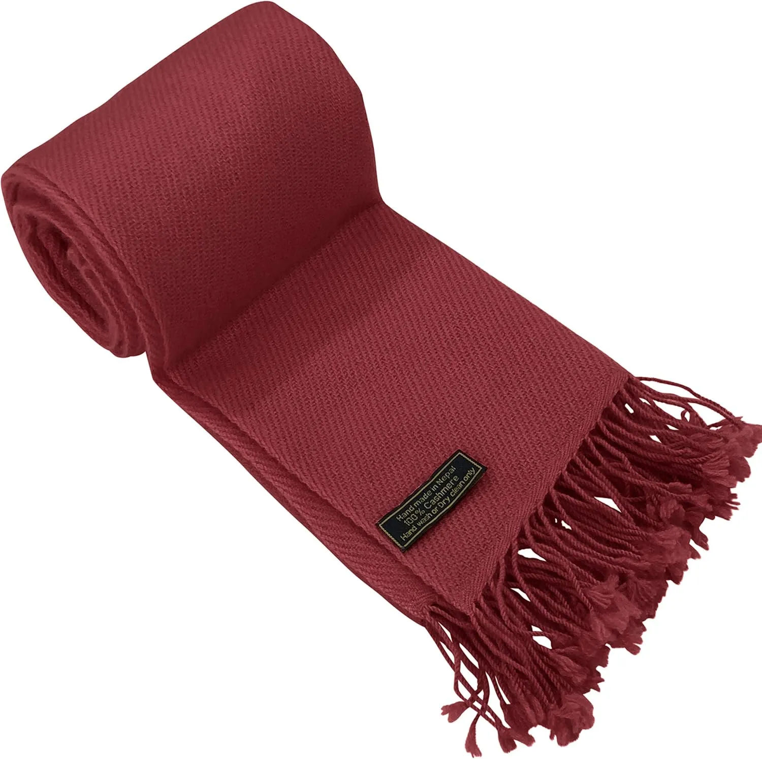 CJ Apparel 100% Cashmere Shawl Pashmina Scarf Wrap Stole Head Wrap Hand Made in Nepal New