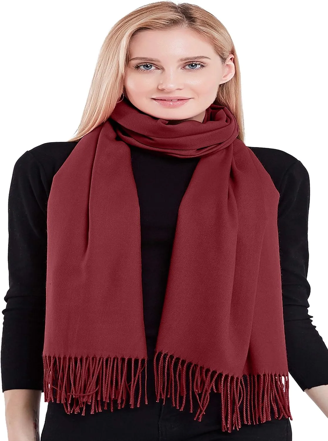 CJ Apparel 100% Cashmere Shawl Pashmina Scarf Wrap Stole Head Wrap Hand Made in Nepal New