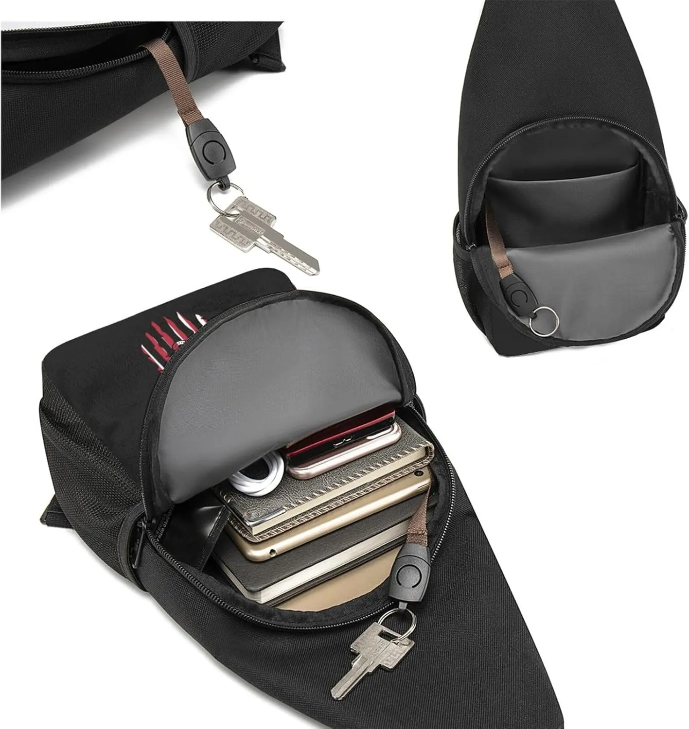 Clean Up On Aisle 46 Chest Pack Leisure Shoulder Crossbody Chest Bag