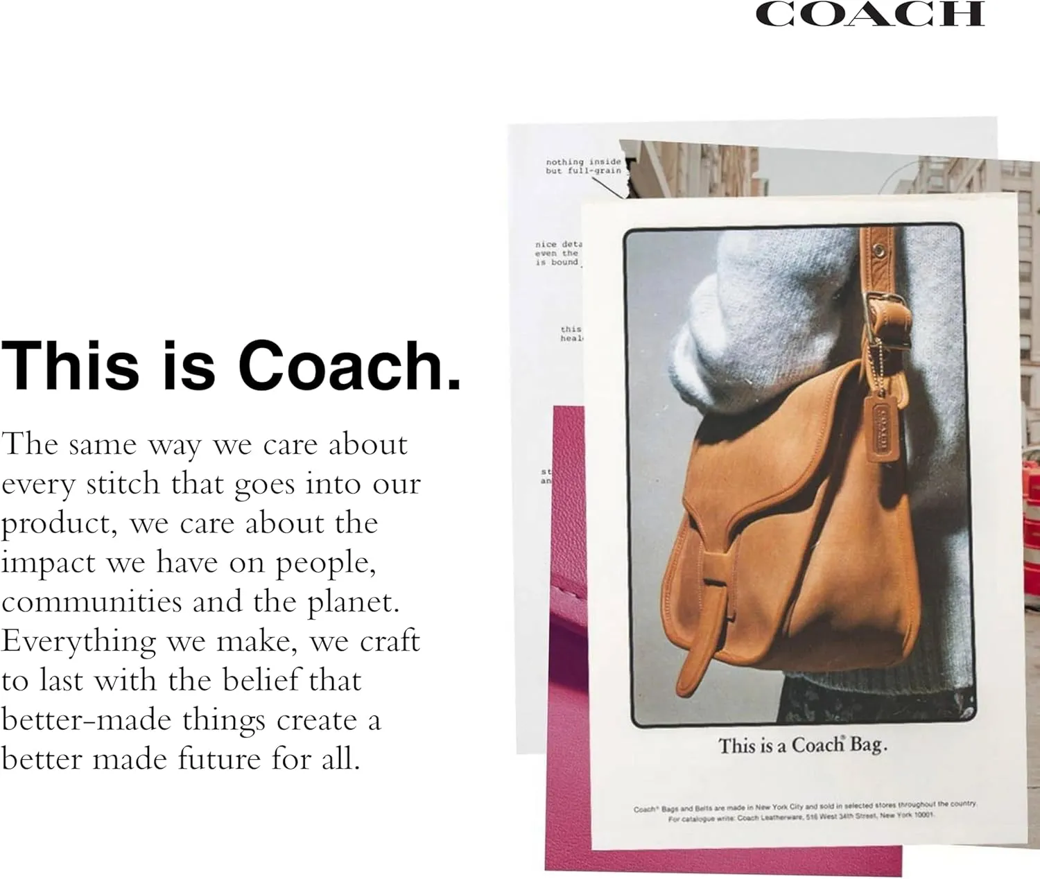 Coach 1965 Fringe Bag